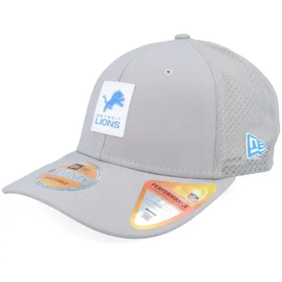 New Era - NFL Grå trucker Keps - Detroit Lions NFL 25 9SEVENTY Grey Trucker @ Hatstore