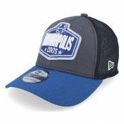 New Era - NFL Grå trucker Keps - Indianapolis Colts 39Thirty NFL21 Draft Dark Grey/Blue Trucker @ Hatstore