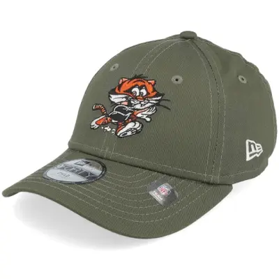 New Era - NFL Grön adjustable Keps - Kids Cincinnati Bengals NFL Mascot 9FORTY Green Adjustable @ Hatstore