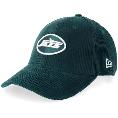 New Era - NFL Grön adjustable Keps - New York Jets NFL Corduroy 9FORTY Green Adjustable @ Hatstore