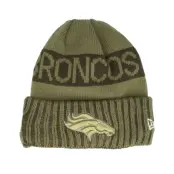New Era - NFL Grön cuff Beanie - Denver Broncos NFL Salute To Service Green Knit Cuff @ Hatstore