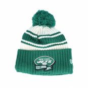 New Era - NFL Grön pom Beanie - New York Jets NFL22 Sideline Sportknit Green Pom @ Hatstore