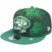 New Era - NFL Grön snapback Keps - New York Jets NFL22 Sideline Ink 9FIFTY Green Snapback @ Hatstore