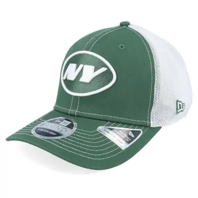 New Era - NFL Grön trucker Keps - New York Jets NFL 9SEVENTY Dark Green/White Trucker @ Hatstore