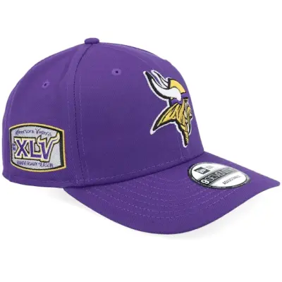 New Era - NFL Lila adjustable Keps - Minnesota Vikings NFL Patch 9SEVENTY Purple Adjustable @ Hatstore
