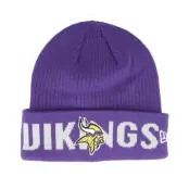 New Era - NFL Lila cuff Beanie - Minnesota Vikings Wordmark Purple Cuff @ Hatstore
