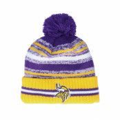 New Era - NFL Lila pom Beanie - Minnesota Vikings NFL21 Sport Knit Purple/Yellow Pom @ Hatstore