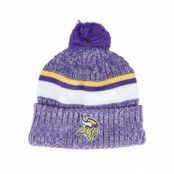 New Era - NFL Lila pom Beanie - Minnesota Vikings Sport Knitted NFL Sideline 23 Purple Pom @ Hatstore