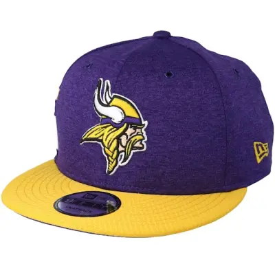 New Era - NFL Lila snapback Keps - Minnesota Vikings 9Fifty On Field Purple/Yellow Snapback @ Hatstore