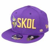 New Era - NFL Lila snapback Keps - Minnesota Vikings NFL 20 Side Lines Home Em 9Fifty OTC Purple Snapback @ Hatstore