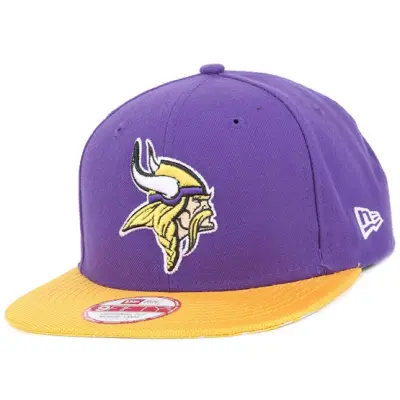 New Era - NFL Lila snapback Keps - Minnesota Vikings NFL Sideline 9Fifty Snapback @ Hatstore