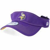 New Era - NFL Lila visor Keps - Minnesota Vikings On Field 19 Purple Visor @ Hatstore