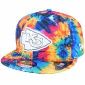 New Era - NFL Multi snapback Keps - Kansas City Chiefs Crucial Catch 9Fifty Tie-Dye Multicolor Snapback @ Hatstore