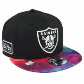 New Era - NFL Multi snapback Keps - Las Vegas Raiders 9FIFTY NFL Crucial Catch 23 Black/Multi Snapback @ Hatstore