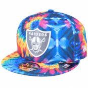 New Era - NFL Multi snapback Keps - Las Vegas Raiders Crucial Catch 9Fifty Tie-Dye Multicolor Snapback @ Hatstore