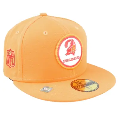 New Era - NFL Orange fitted Keps - Tampa Bay Buccaneers NFL22 Sideline Historic 59FIFTY Orange Fitted @ Hatstore
