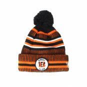 New Era - NFL Orange pom Beanie - Cincinnati Bengals On Field 19 Sport Knit 2 Black/Orange Pom @ Hatstore