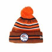 New Era - NFL Orange pom Beanie - Denver Broncos On Field 19 Sport Knit 2 Orange/Black Pom @ Hatstore