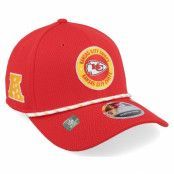 New Era - NFL Röd adjustable Keps - Kansas City Chiefs NFL24 Sideline 9SEVENTY Red Adjustable @ Hatstore