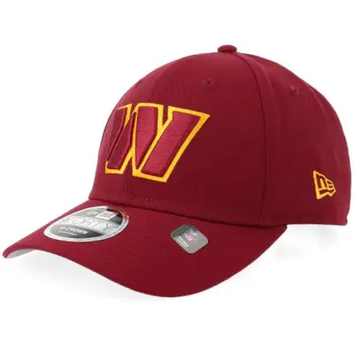 New Era - NFL Röd adjustable Keps - Washington Commanders NFL Team 9FORTY M-crown Maroon Adjustable @ Hatstore