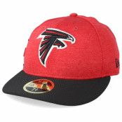 New Era - NFL Röd fitted Keps - Atlanta Falcons Low Pro 59Fifty Red/Black Fitted @ Hatstore