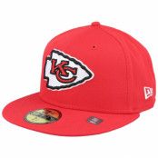 New Era - NFL Röd fitted Keps - Kansas City Chiefs NFL 59FIFTY Red Fitted @ Hatstore