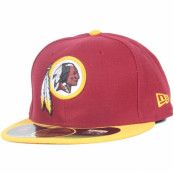 New Era - NFL Röd fitted Keps - Washington Redskins NFL On Field 59Fifty @ Hatstore