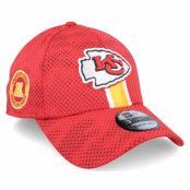 New Era - NFL Röd flexfit Keps - Kansas City Chiefs Nfl24 Sideline 39THIRTY Red Flexfit @ Hatstore