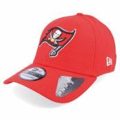 New Era - NFL Röd flexfit Keps - Tampa Bay Buccaneers Diamond Era 39THIRTY Red Flexfit @ Hatstore