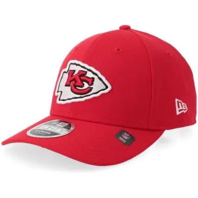 New Era - NFL Röd Keps - Kansas City Chiefs NFL Team 9FORTY M-crown Red @ Hatstore