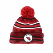 New Era - NFL Röd pom Beanie - Arizona Cardinals On Field 19 Sport Knit Red/Black Pom @ Hatstore