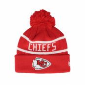 New Era - NFL Röd pom Beanie - Kansas City Chiefs Otc NFL Jake Red Pom @ Hatstore