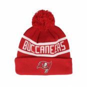 New Era - NFL Röd pom Beanie - Tampa Bay Buccaneers Otc NFL Jake Red Pom @ Hatstore