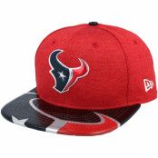 New Era - NFL Röd snapback Keps - Houston Texans Draft 2017 9Fifty Red Snapback @ Hatstore