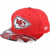 New Era - NFL Röd snapback Keps - Kansas City Chiefs Draft 2017 9Fifty Red Snapback @ Hatstore