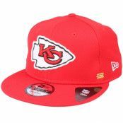 New Era - NFL Röd snapback Keps - Kansas City Chiefs NFL 20 Side Lines Home Em 9Fifty OTC Red Snapback @ Hatstore