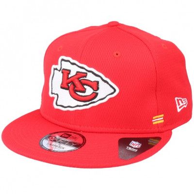 New Era - NFL Röd snapback Keps - Kansas City Chiefs NFL 20 Side Lines Home Em 9Fifty OTC Red Snapback @ Hatstore