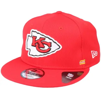 New Era - NFL Röd snapback Keps - Kansas City Chiefs NFL 20 Side Lines Home Em 9Fifty OTC Red Snapback @ Hatstore