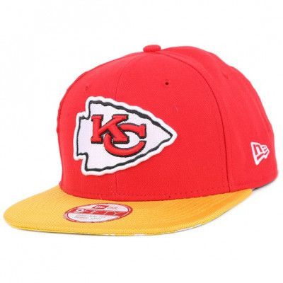 New Era - NFL Röd snapback Keps - Kansas City Chiefs NFL Sideline 9Fifty Snapback @ Hatstore