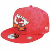 New Era - NFL Röd snapback Keps - Kansas City Chiefs NFL22 Sideline Ink 9FIFTY Red Snapback @ Hatstore