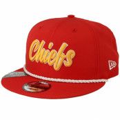 New Era - NFL Röd snapback Keps - Kansas City Chiefs On Field 19 9Fifty 1960 Red/Yellow Snapback @ Hatstore