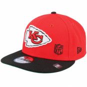 New Era - NFL Röd snapback Keps - Kansas City Chiefs Team Arch 9fifty Red/black Snapback @ Hatstore