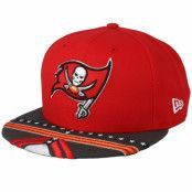 New Era - NFL Röd snapback Keps - Tampa Bay Buccaneers 9Fifty NFL Draft 2019 Red/Grey Snapback @ Hatstore