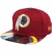 New Era - NFL Röd snapback Keps - Washington Redskins Draft 2017 9Fifty Red Snapback @ Hatstore