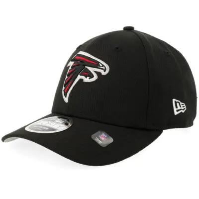 New Era - NFL Svart adjustable Keps - Atlanta Falcons NFL Team 9FORTY M-crown Black Adjustable @ Hatstore