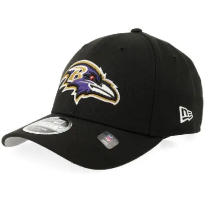 New Era - NFL Svart adjustable Keps - Baltimore Ravens NFL Team 9FORTY M-crown Black Adjustable @ Hatstore