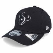 New Era - NFL Svart adjustable Keps - Hatstore Exclusive x Houston Texans Essential 9Fifty Stretch Black Adjustable @ Hatstore