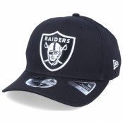 New Era - NFL Svart adjustable Keps - Hatstore Exclusive x Las Vegas Raiders Essential 9Fifty Stretch Black Adjustable @ Hatstore