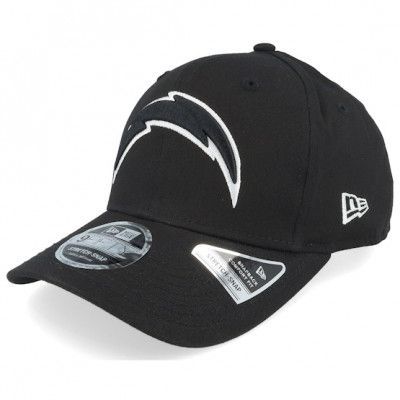 New Era - NFL Svart adjustable Keps - Hatstore Exclusive x Los Angeles Chargers Essential 9Fifty Stretch Black Adjustable @ Hatstore