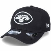 New Era - NFL Svart adjustable Keps - Hatstore Exclusive x New York Jets Essential 9Fifty Stretch Black Adjustable @ Hatstore